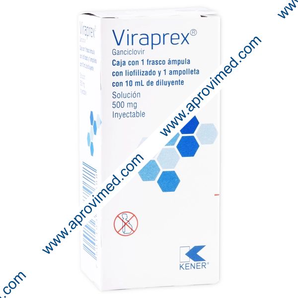 VIRAPREX Sol. Iny. c/1 FCO. AMP. 500 MG/10 ML.