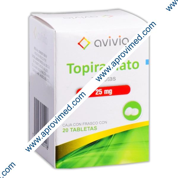 TOPIRAMATO (Avivia) c/20 TABS.  25 MG.