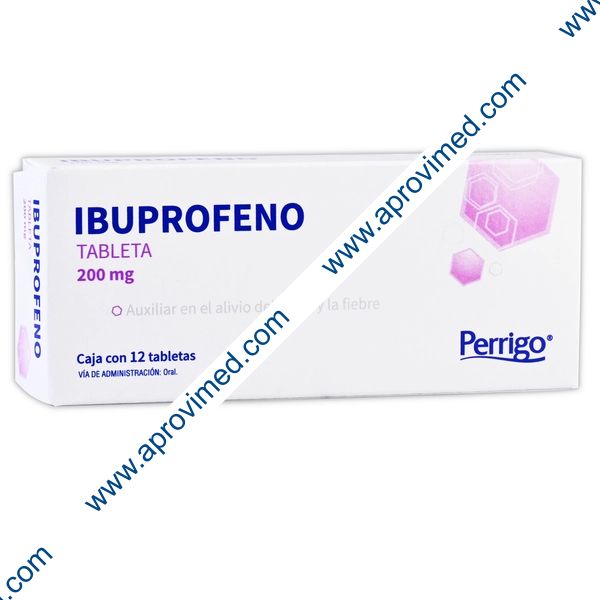 IBUPROFENO (Perrigo) c/12 TABS. 200 MG.