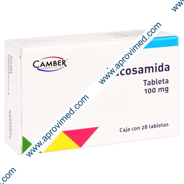 LACOSAMIDA (Camber) c/28 TABS. 100 MG.
