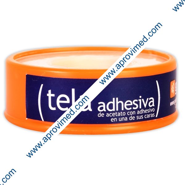 TELA ADHESIVA (Galia) Carrete A: 1.25cm; L: 5m. c/1 Pza.