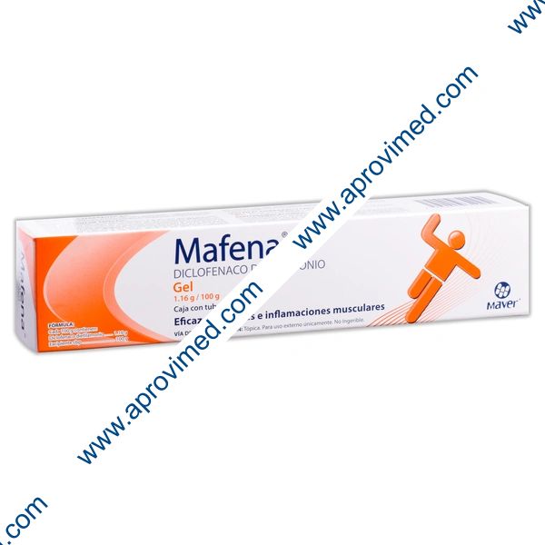 MAFENA GEL Tubo c/60 G. 1.16 G/100 G.