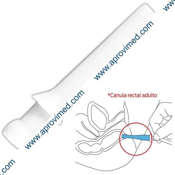 CÁNULA RECTAL PARA IRRIGADOR (Edigar) Adulto c/1 Pza.