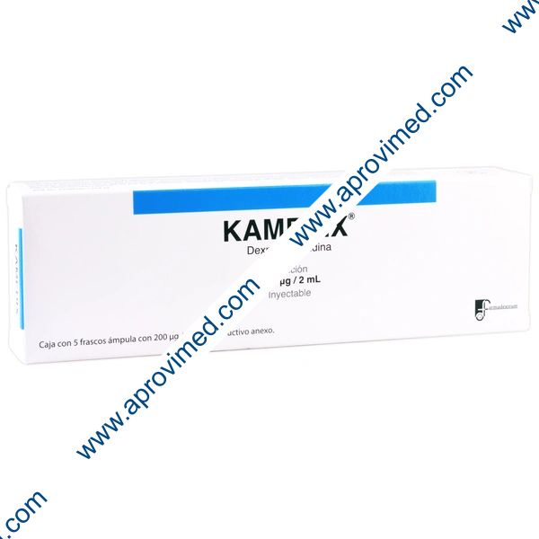 KAMEDIX Sol. Iny. c/5 FCO. AMP. 200 MCG/2 ML.