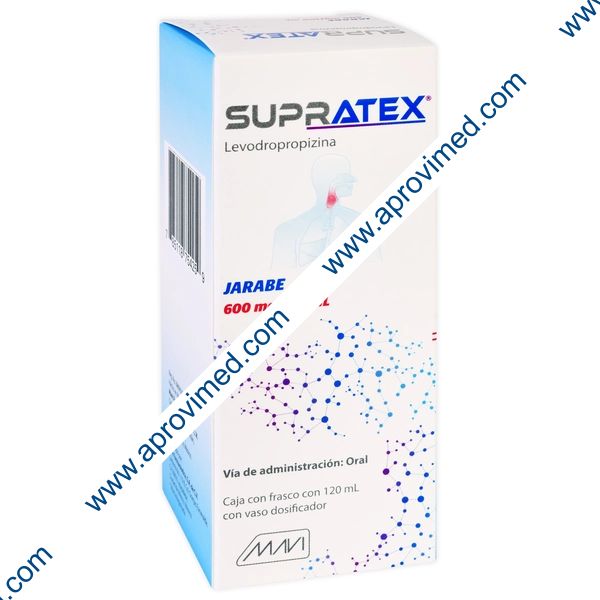 SUPRATEX JARABE Fco. 120 ML. 600 MG/100 ML.