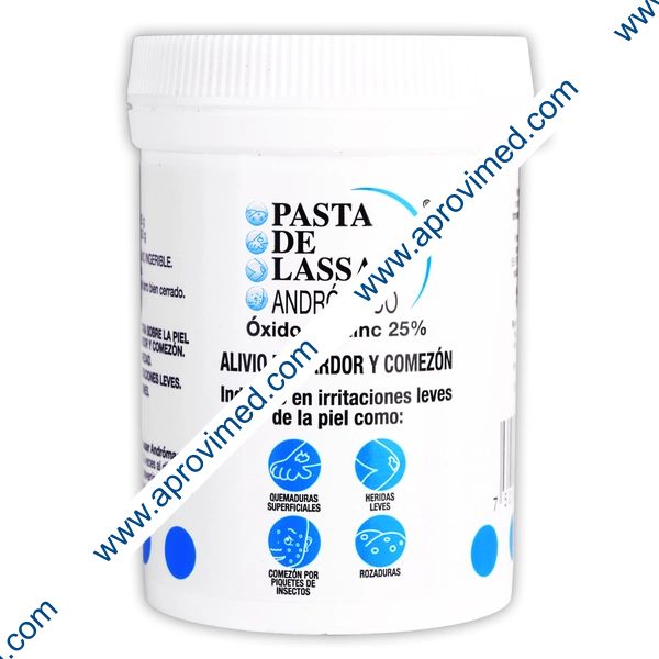 PASTA DE LASSAR ANDRÓMACO 25% Tarro c/125 G.