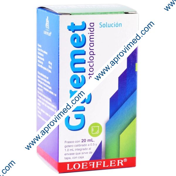 GIGEMET SOL. Fco. Gotero 20 ML. 400 MG/100 ML.