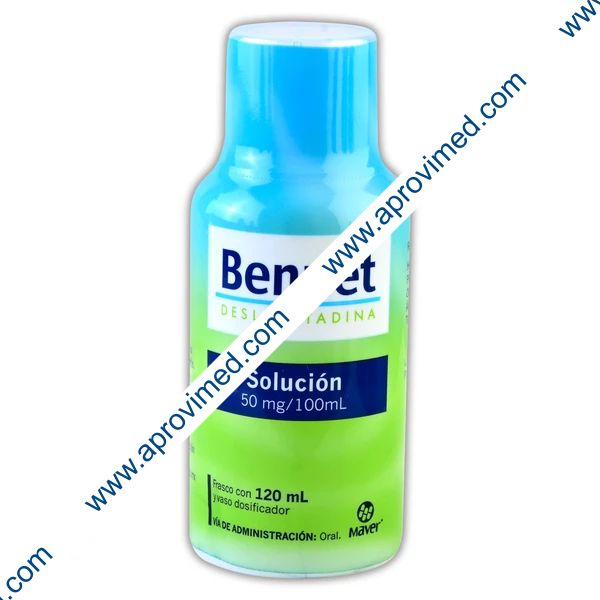 BENNET SOLUCIÓN Fco. 120 ML. 50 MG/100 ML.