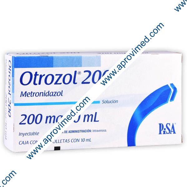 OTROZOL 200 Sol. Iny. c/2 AMPTAS. 200 MG/10 ML.