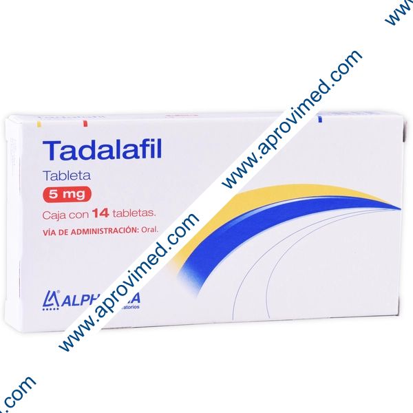 TADALAFIL (Alpharma) c/ 14 TABS. 5 MG.