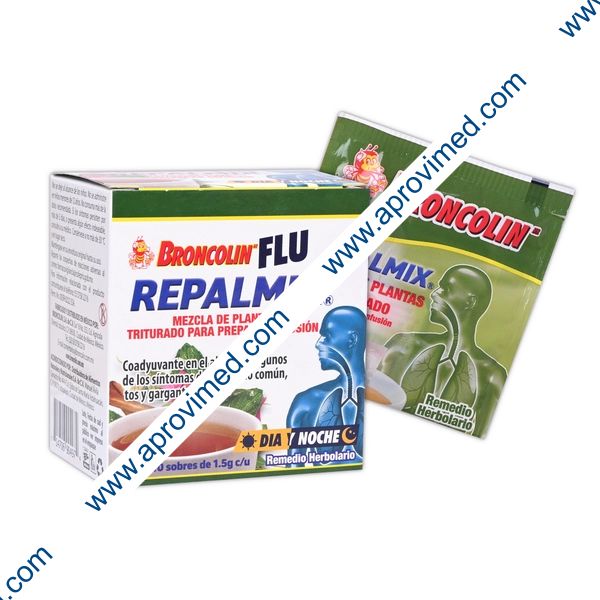 REPALMIX Té p/infusión Cja. c/10 SOBS. 1.5 G.