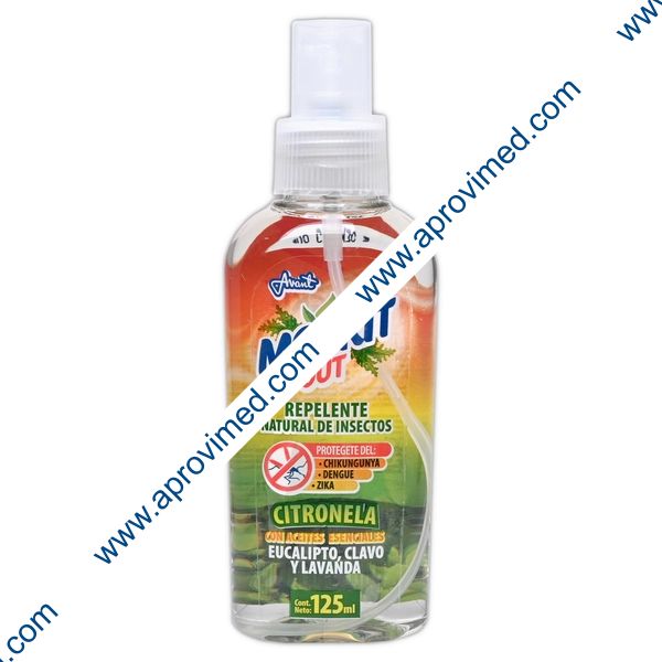 MOSKIT OUT Repelente Natural SOL. SPRAY Fco. 125 ML.
