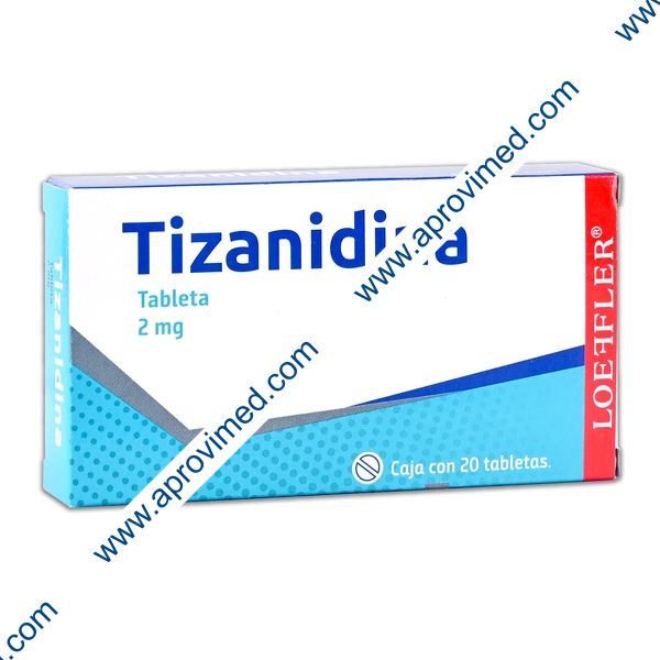 TIZANIDINA (Loeffler) c/20 TABS. 2 MG.