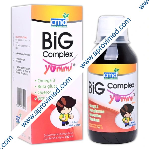 BIG COMPLEX Yummi JARABE Fco. 240 ML.