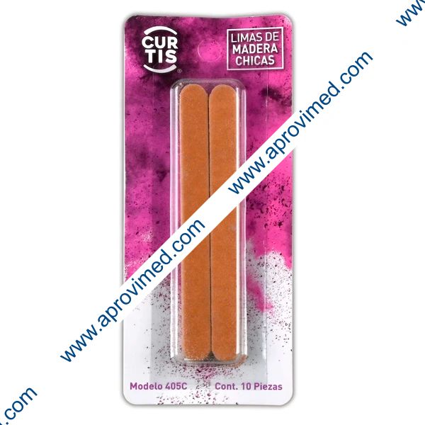 LIMAS DE MADERA Chica (Curtis) Bolsa c/10 Pzs.