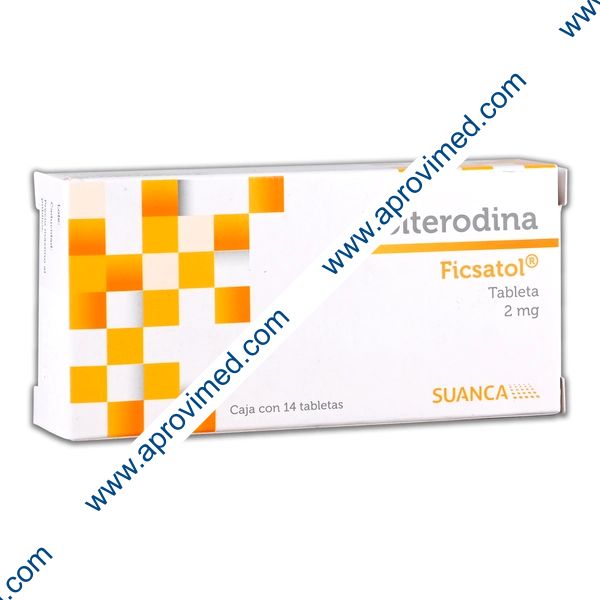 FICSATOL c/14 TABS. 2 MG.