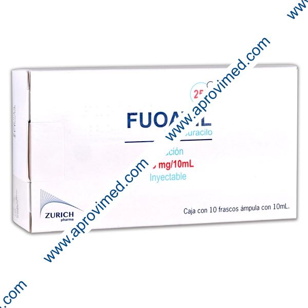 FUOAVIL Sol. Iny. c/10 FCO. AMP. 250 MG/10 ML.