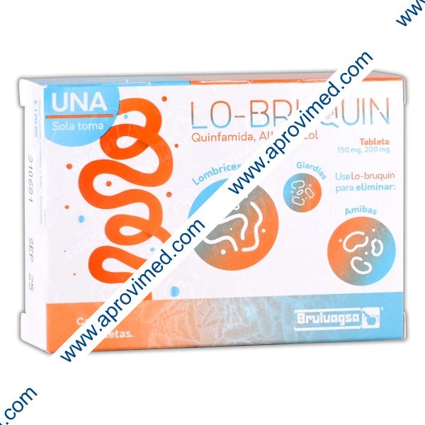 LO-BRUQUIN c/2 TABS. 150/200 MG.