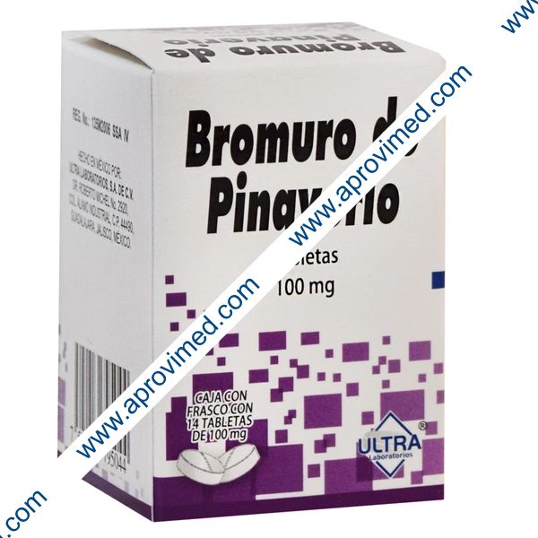 BROMURO DE PINAVERIO (Ultra) c/14 TABS. 100 MG.