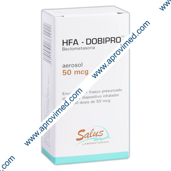 HFA-DOBIPRO AEROSOL p/Inhalación c/200 DOSIS 50 MCG.