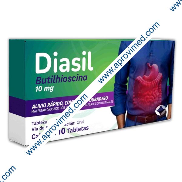 DIASIL c/10 TABS. 10 MG.