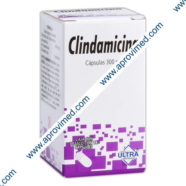 CLINDAMICINA (Ultra) c/16 CAPS. 300 MG.
