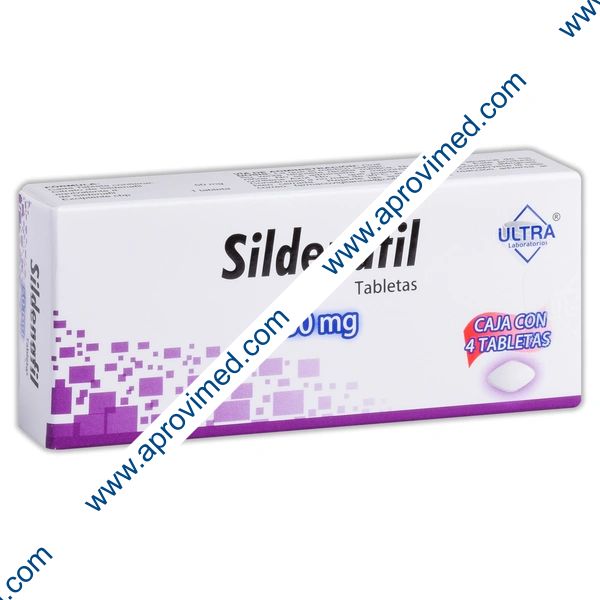 SILDENAFIL (Ultra) c/4 TABS.  50 MG.