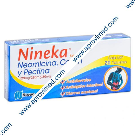NINEKA c/20 TABS. 129/280/30 MG.