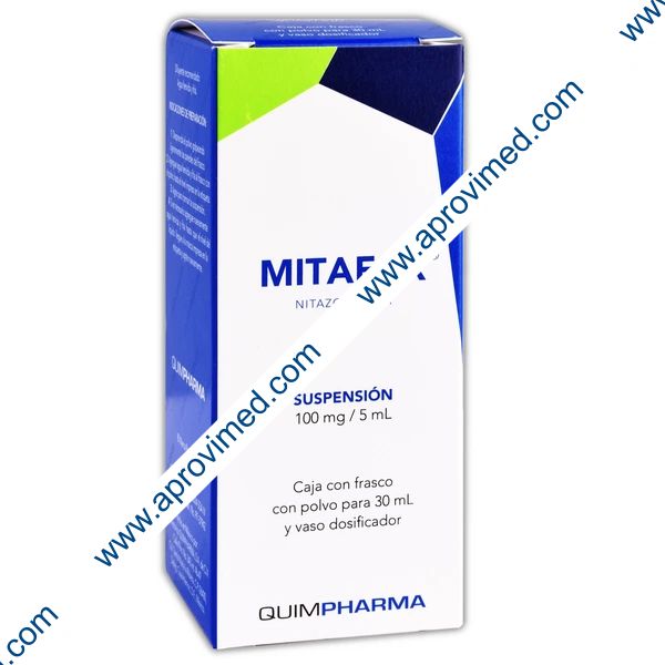 MITAFAR SUSP. Fco. 30 ML. 100 MG/5 ML.