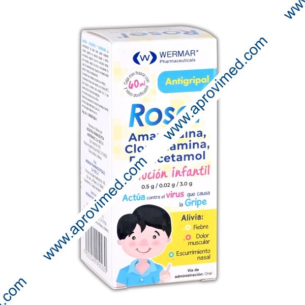 ROSEL SOLUCIÓN Infantil Fco. 60 ML. 0.5-0.02-3.0 G/100 ML.
