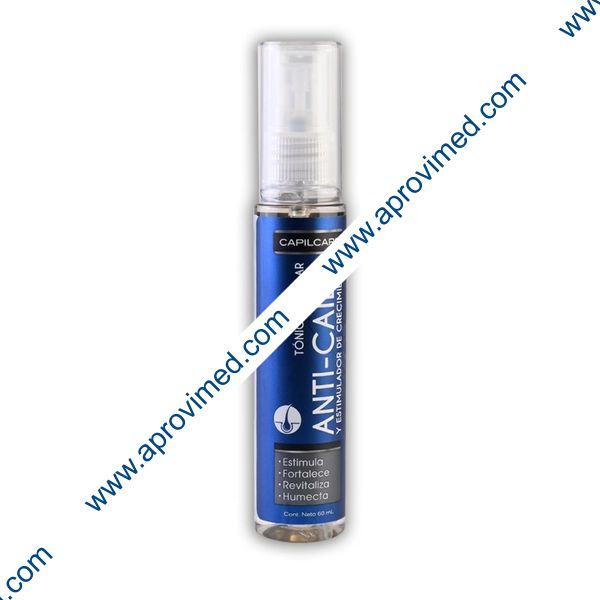 TÓNICO CAPILAR ANTI-CAIDA y Estimulador de Crecimiento Fco. 60 ML.