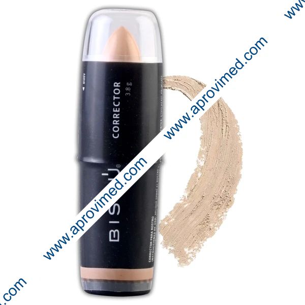 BISSÚ CORRECTOR PARA ROSTRO Tono 02-light Beige c/1 Pza. 3.8 G.