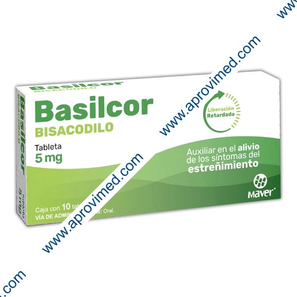 BASILCOR c/10 TABS. L.R. 5 MG.
