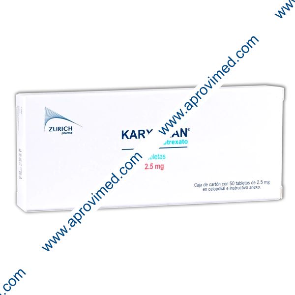 KARXITRAN c/ 50 TABS. 2.5 MG.