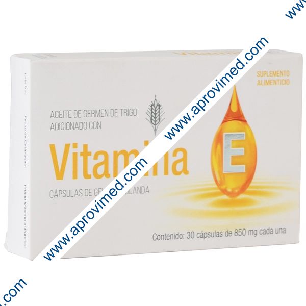 VITAMINA E (Progela) c/30 CAPS. 850 MG.