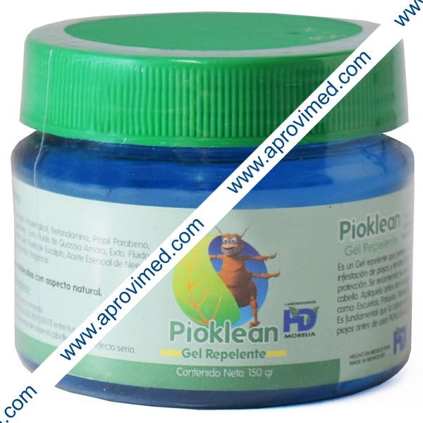 PIOKLEAN GEL Repelente p/CABELLO 150 G.