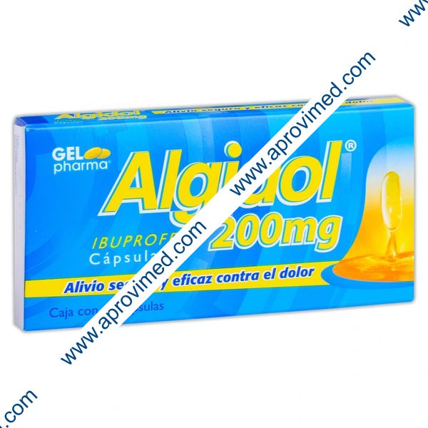 ALGIDOL c/10 CAPS. 200 MG.
