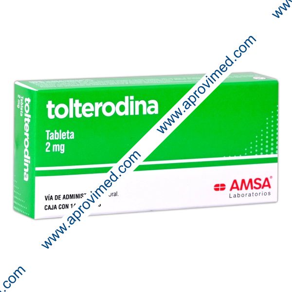 TOLTERODINA (Amsa) c/14 TABS. 2 MG.