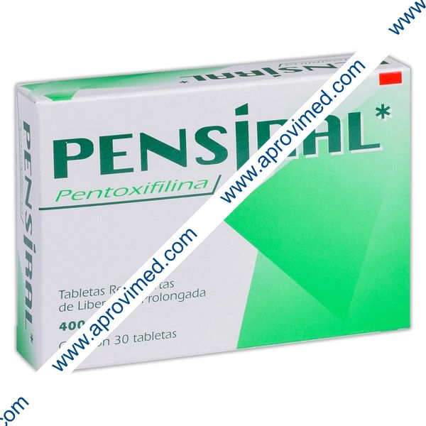 PENSIRAL c/30 TABS. L.P. 400 MG.