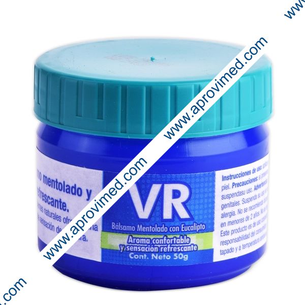 VR BÁLSAMO MENTOLADO c/EUCALIPTO Tarro c/ 50 G.