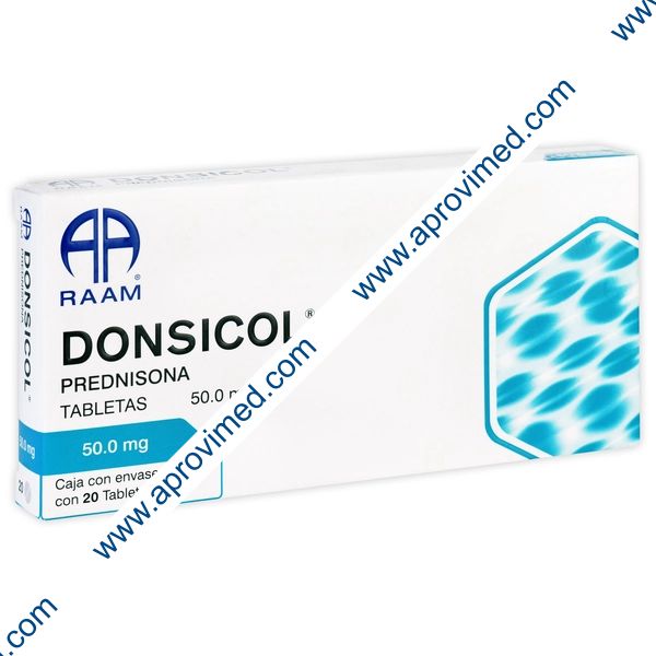 DONSICOL c/20 TABS. 50 MG.