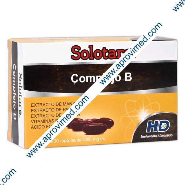 SOLOTARE COMPLEJO-B c/30 CAPS. 1200 MG.