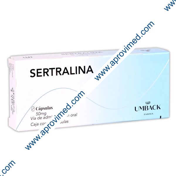 SERTRALINA (Umback) c/14 CAPS. 50 MG.