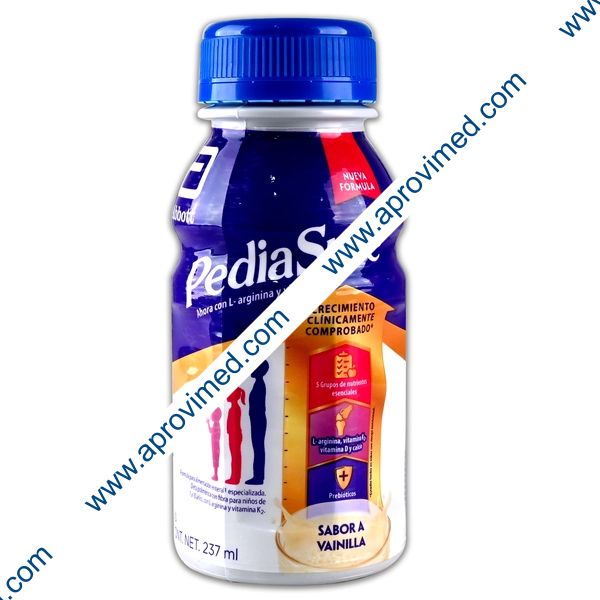 PEDIASURE Sabor Vainilla SUSP. ORAL 237 ML.