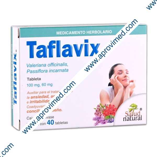 TAFLAVIX c/40 TABS. 100/60 MG.