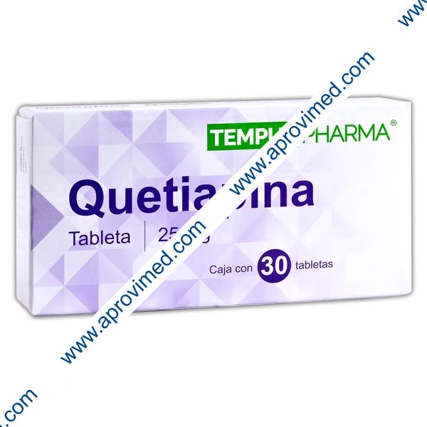 QUETIAPINA (Tempus Pharma) c/30 TABS.  25 MG.