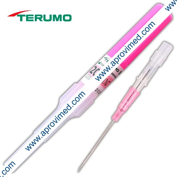 SURFLASH CATÉTER IV Radiopaco 20Gx1-1/4"(32mm) Rosa c/1 Pza.