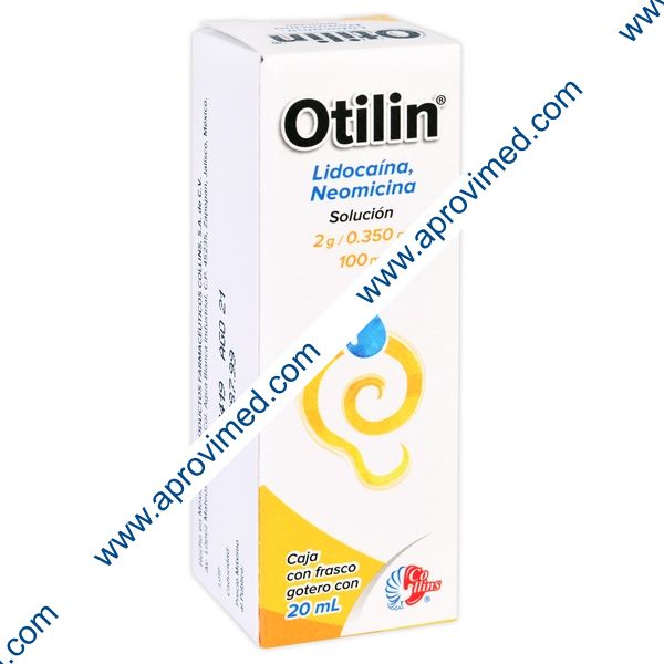 OTILIN SOL. ÓTICA Fco. Gotero 20 ML. 2 G-0.350 G/100 ML.