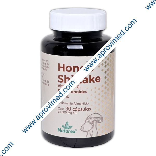 HONGO SHIITAKE (Naturex) Fco. c/30 CAPS. 500 MG.