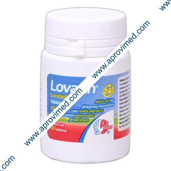 LOVARIN 24H Fco. c/20 TABS. 10 MG.